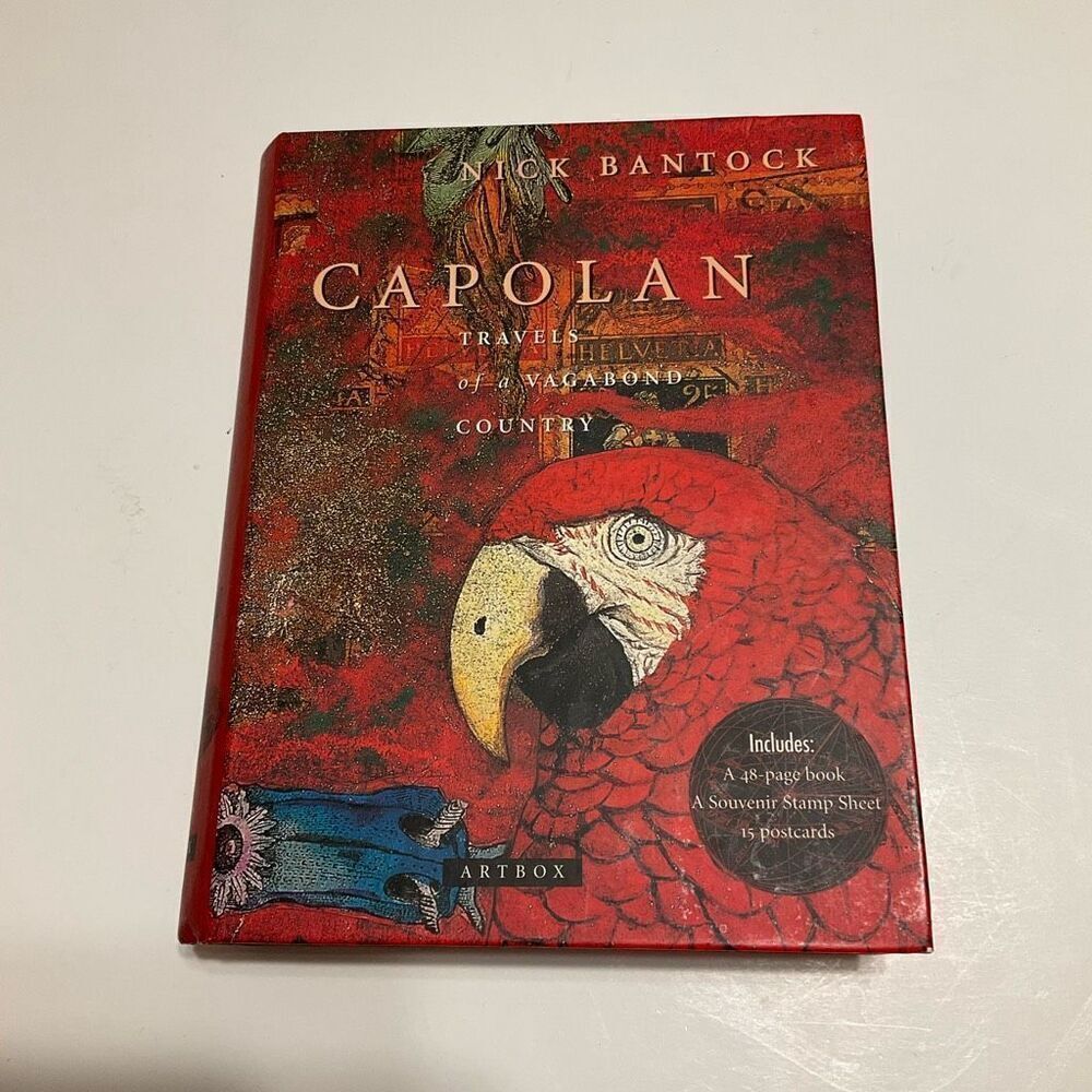 Capolan  Travels of a Vagabond Country Art Book by Nick Bantock. A Mystical Land